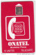 BURKINA FASO - Onatel Logo(red & White) 20 Units, Chip SC5, White CN : C46100972, Used - Burkina Faso