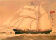 Bateaux - Voiliers - Wallands - The Last Ocean-going Ship Built In Lewes 1866 - Topsail Schooner - Art Peinture - CPM -  - Voiliers