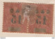 Guadeloupe - Bloc De 2 Timbres Guadeloupe Et Dépendances Mouchon 50 C Surcharge 15 - Unused Stamps