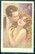 Artist Signed Grande Lady Romantic Couple Serie 433-4 Postcard VK9236 - Autres & Non Classés
