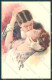 Artist Signed Simonetti Lady Romantic Couple Serie 236-3 Postcard VK9073 - Autres & Non Classés