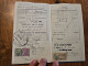 Delcampe - 1939 Italy Passport Passeport Issued In Rome - Travel To France United Kingdom - Historische Documenten