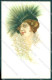 Artist Signed Sanfre Fashion Glamour Lady Serie 355-4 Postcard VK9268 - Autres & Non Classés