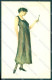 Artist Signed Dressler Fashion Glamour Lady Mirrow Serie 445-4 Postcard VK9293 - Autres & Non Classés