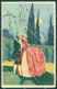 Artist Signed Lady Romantic Couple Art Deco Venezia Degami 1048 Postcard VK9328 - Autres & Non Classés