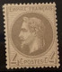 France YT N° 27 Neuf *. Gomme D'origine. TB Signé Roumet - 1863-1870 Napoléon III Lauré