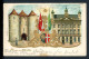 AK Neuss 1903 Obertor Und Rathaus Mit Stadtwappen Im Prägedruck (PK0007 - Autres & Non Classés