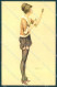 Artist Signed Penot Risque Lady Cabinet De Toilette Serie 28-3 Postcard VK9373 - Autres & Non Classés