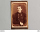 CDV MILITAIRE SOLDAT  REGIMENT N°52 PHOTOGRAPHIE DAUPHINOISE GRENOBLE  FORMAT 10.50 X 6.50 CM - War, Military