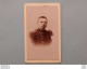 CDV MILITAIRE SOLDAT REGIMENT N°96 PHOTO F.  BARDE  LYON  FORMAT 10.50 X 6.50 CM - Anciennes (Av. 1900)