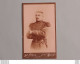 CDV MILITAIRE SOLDAT   REGIMENT N°149 PHOTO ALLEVY PARIS  FORMAT 10.50 X 6.50 CM - Guerre, Militaire