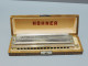 Delcampe - -ANCIEN Coffret & HARMONICA CHROMONICA HOHNER 4 Chromatic Octaves GERMANY    E - Instruments De Musique