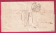 LETTRE GRIFFE PURIFIEE A TOULON VAR DEPART BONE POSSESSION AFRIQUE 1839 POUR LIVORNO LIVOURNE ITALIE ITALIA DOUBLE PORT - 1801-1848: Precursori XIX