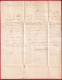 LETTRE GRIFFE PURIFIEE A TOULON VAR DEPART BONE POSSESSION AFRIQUE 1839 POUR LIVORNO LIVOURNE ITALIE ITALIA DOUBLE PORT - 1801-1848: Precursori XIX