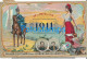 227220 ARGENTINA ART ARTE 1º CENTENARIO DE LA INDEPENDENCIA PATRIOTIC HERALDRY FLAG POSTCARD - Argentina