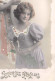 Carte Postale Fantaisie Enfant-Jeune-Fille-Young-Girl-Child Woman-Kind-Portrait-Grete Reinwald-Joyeuses Pâques-Oeuf - Abbildungen