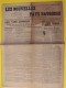 Journal Les Nouvelles Du Pays Baugeois. Baugé (49). N° 42 Du 14 Octobre 1928. Durtal Longué Noyant Seiches Tiercé - Pays De Loire