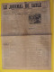 Le Journal De Sablé (Sarthe) N° 35 Du 2 Décembre 1939.  Guerre France En Alerte  Pologne Réquisition - War 1939-45