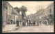 CPA Auxi-le-Chateau, Rue D`Amiens, Vue De La Rue  - Auxi Le Chateau