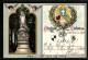 Lithographie Berlin, Gedenkkarte Für Königin Luise - Denkmal, Engel Und Wappen  - Dierentuin