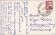 Saar: 1954 Mettlach Nach Erlangen Auf Postkarte - Covers & Documents