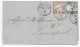 DR: MiNr. 3+5, Bremen 1872 Nach Liverpool/England - Storia Postale