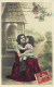 Delcampe - DESTOCKAGE Avant Fermeture  Boutique BON LOT 100 CPA FANTAISIE  JEUNES FEMMES     (toutes Scannées ) - 100 - 499 Postcards