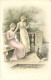 Delcampe - DESTOCKAGE Avant Fermeture  Boutique BON LOT 100 CPA FANTAISIE  JEUNES FEMMES     (toutes Scannées ) - 100 - 499 Postcards