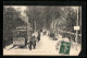 AK Fontainebleau, Avenue Du Chemin De Fer, Strassenbahn  - Strassenbahnen