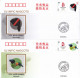 China 2008 Beijing Bearing Olympic Passion(Olympic Mascots)-Commemorative Covers And Cards 10V - Zomer 2008: Peking