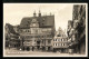 AK Tübingen A. N., Marktplatz Mit Hotel Lamm Und Geschäften  - Tübingen