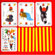 Delcampe - JEU DE CARTES, Catalogne, 49 Cartes - 54 Carte