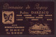 CARTE PUBLICITAIRE DOMAINE DE PAGUY A BETBEZER D ARMAGNAC FERME AUBERGE GITES RURAUX - Visitenkarten