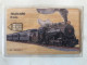 VERY RARE  EXHIBITION    WOOD CARD    TRAIN LOCOMOTIVE   ONLY  50 ISSUE   MINT IN SEALED   RARE - Treinen