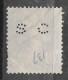 737	N°	139	Perforé	-	SC 23	-	SOCIETE CHIMIQUE DES USINES DU RHONE - Used Stamps