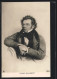 Künstler-AK Komponist Franz Schubert, Portrait Im Sitzen  - Artistes
