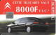 France: France Telecom 12/94 F 537A Citroën Xantia - 1994