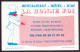 CARTE PUBLICITAIRE LA BONNE FOI A BONNY SUR LOIRE RESTAURANT HOTEL BAR - Cartes De Visite