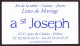 CARTE PUBLICITAIRE A SAINT JOSEPH A ORLEANS ART DE LA TABLE CUISINE JOUET - Cartes De Visite