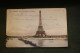 Carte Postale Paris La Tour Eiffel Et La Seine - Bateaux Animée - Cachet Arrivée à 5555 Bièvre - Tour Eiffel