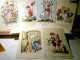 Nostalgie / Vintage. Kinder. Konvolut 6 X Alte Ansichtskarte / Künstlerkarte Farbig, Ungel. U. Gel. Ca 40 - 6 - Ohne Zuordnung