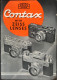 CONTAX…………Instructions Booklet….48 Pages - Fotografie