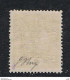 TRENTINO: 1918  SOPRASTAMPATO  -  6 H. ARANCIO  N. -  G. OLIVA  -  SASS. 3  -  SPL - Trente