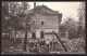 AK Chemnitz, Restaurant Am Schlossteich Beim Umwetter 1916  - Floods
