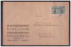 Dt Reich (024262) Dienstbrief Vorgedruckt NSDAP Reichsleitung Reichspropagandaleitung Hilfszug Bayern, Gelaufen - Service