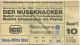 Deutschland - ICC Berlin - Internationales Congress Centrum 1988 - Der Nussknacker - Ballett Von Peter I. Tschaikowsky - - Tickets D'entrée