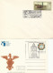 Poland Postmark (0335) Set.4: SLUPSK 4 Different Date Stamps Tower - Enteros Postales