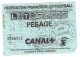 Football Ticket Billet Jegy Biglietto Eintrittskarte France - Autriche österreich 03/10/2001 "U19" - Toegangskaarten