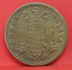 1 Peseta 1947 étoile 54 - TTB - Pièce Monnaie Espagne - Article N°2234 - 1 Peseta