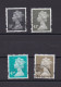 GRANDE-BRETAGNE 2002 TIMBRE N°2342/45 OBLITERE ELIZABETH II - Used Stamps